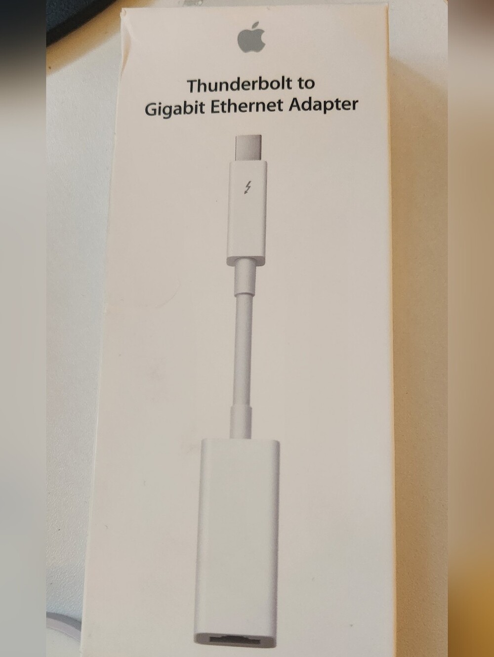 Apple Thunderbolt to Gigabit Ethernet Adapter - White